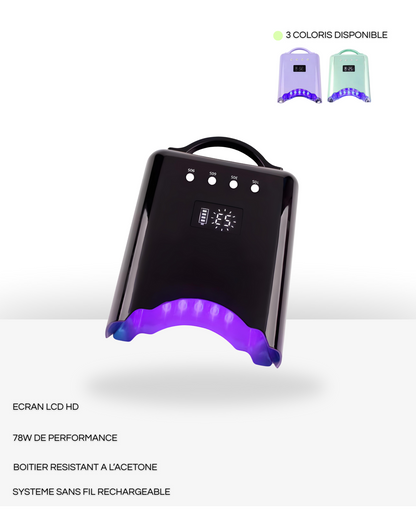 CURE PRO - LAMPE UV/LED PROFESSIONNELLE - 78W - PRÉCOMMANDE